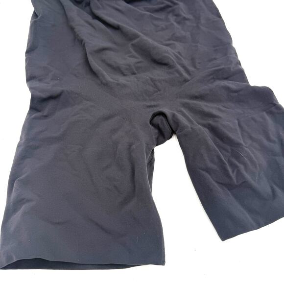 Skims Square Neck Mid Thigh Bodysuit Black Onyx Size 4X NWOT - Picture 2 of 6